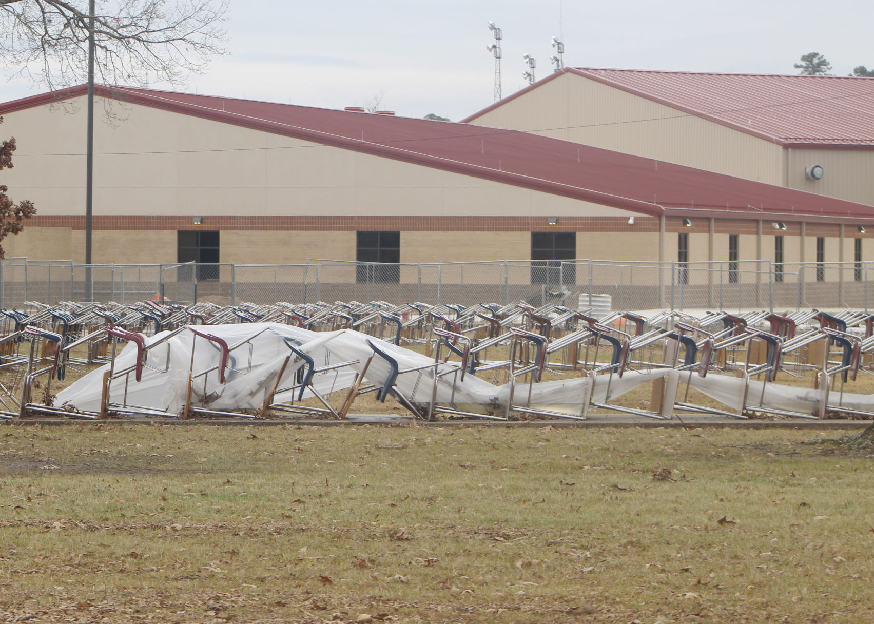 Demolition on old CHS continues